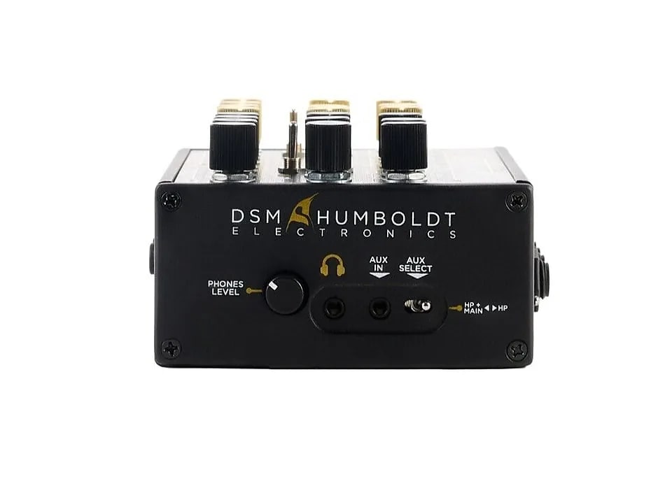 DSM & Humboldt Simplifier X dual amp simulator — rear view