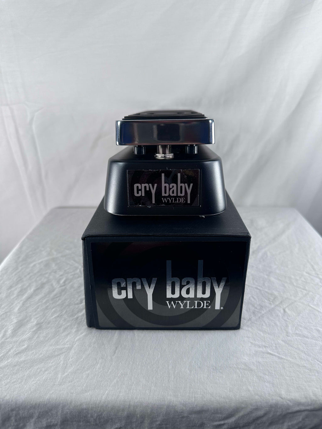 Used Dunlop WA45 Wylde Audio Cry Baby Wah pedal - rear view