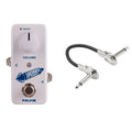 NUX NFB-2 Lacerate FET boost pedal — white mini pedal with cable
