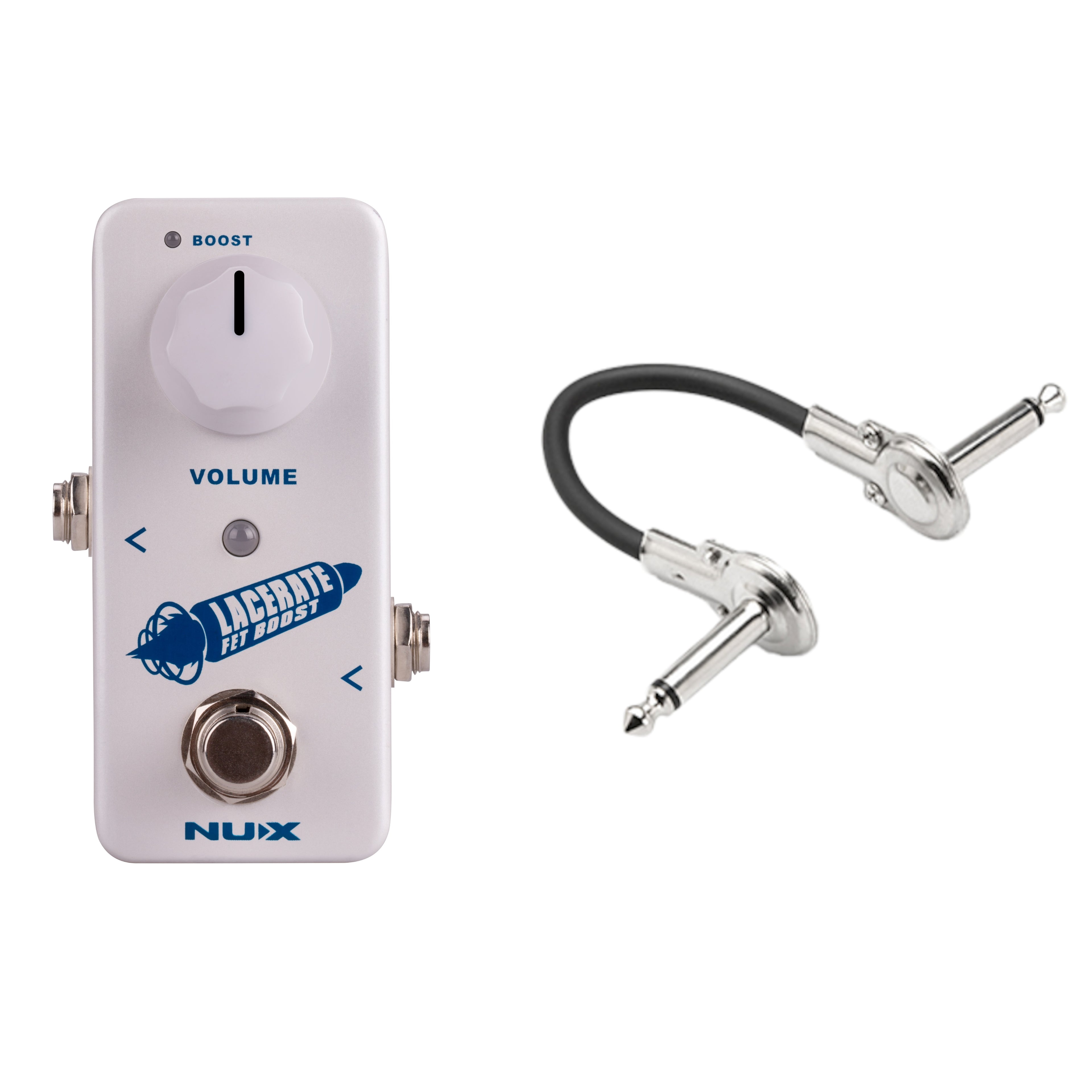 NUX NFB-2 Lacerate FET boost pedal — front view