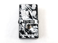 Used Catalinbread STS-88 flanger reverb pedal — black enclosure with white cosmic artwork, top view