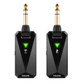 NUX B-5RC wireless guitar system — black transmitter and receiver pair