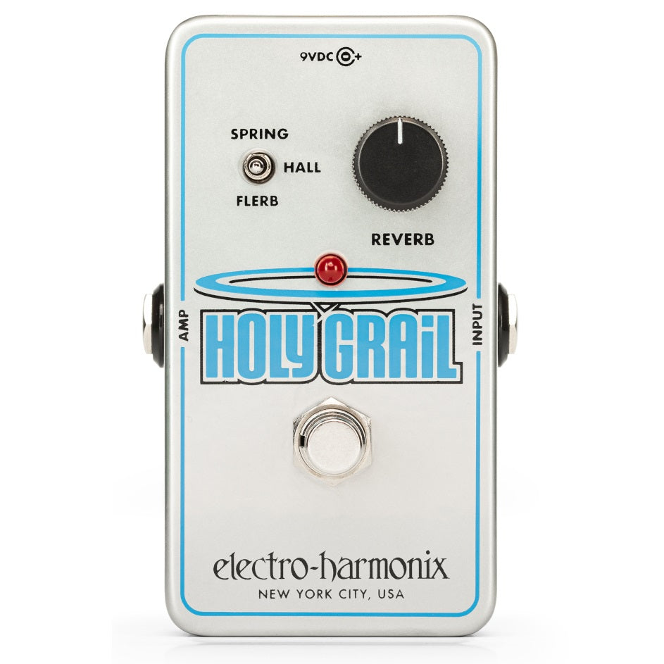 New Electro-Harmonix EHX Holy Grail Reverb Guitar Effects Pedal