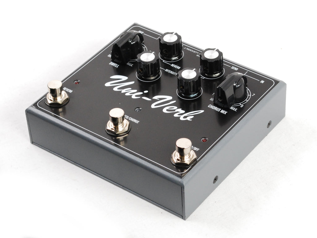 Used J. Rockett Uni-Verb Univibe Reverb Guitar Effects Pedal Univerb