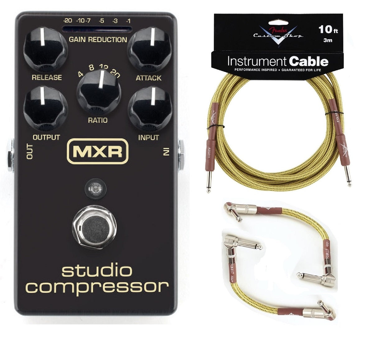 MXR M76 Studio Compressor pedal - front view