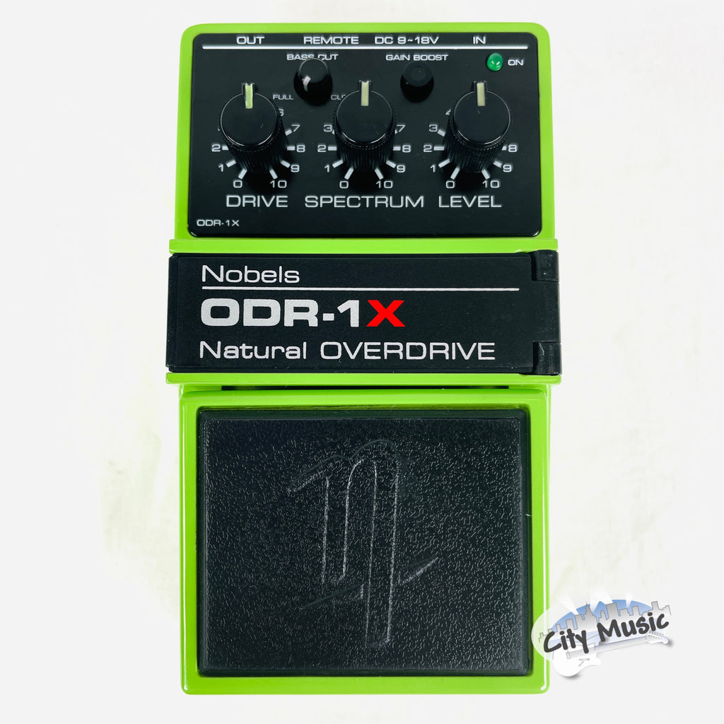 Used Nobels ODR-1X Natural Overdrive Guitar Effects Pedal в™«