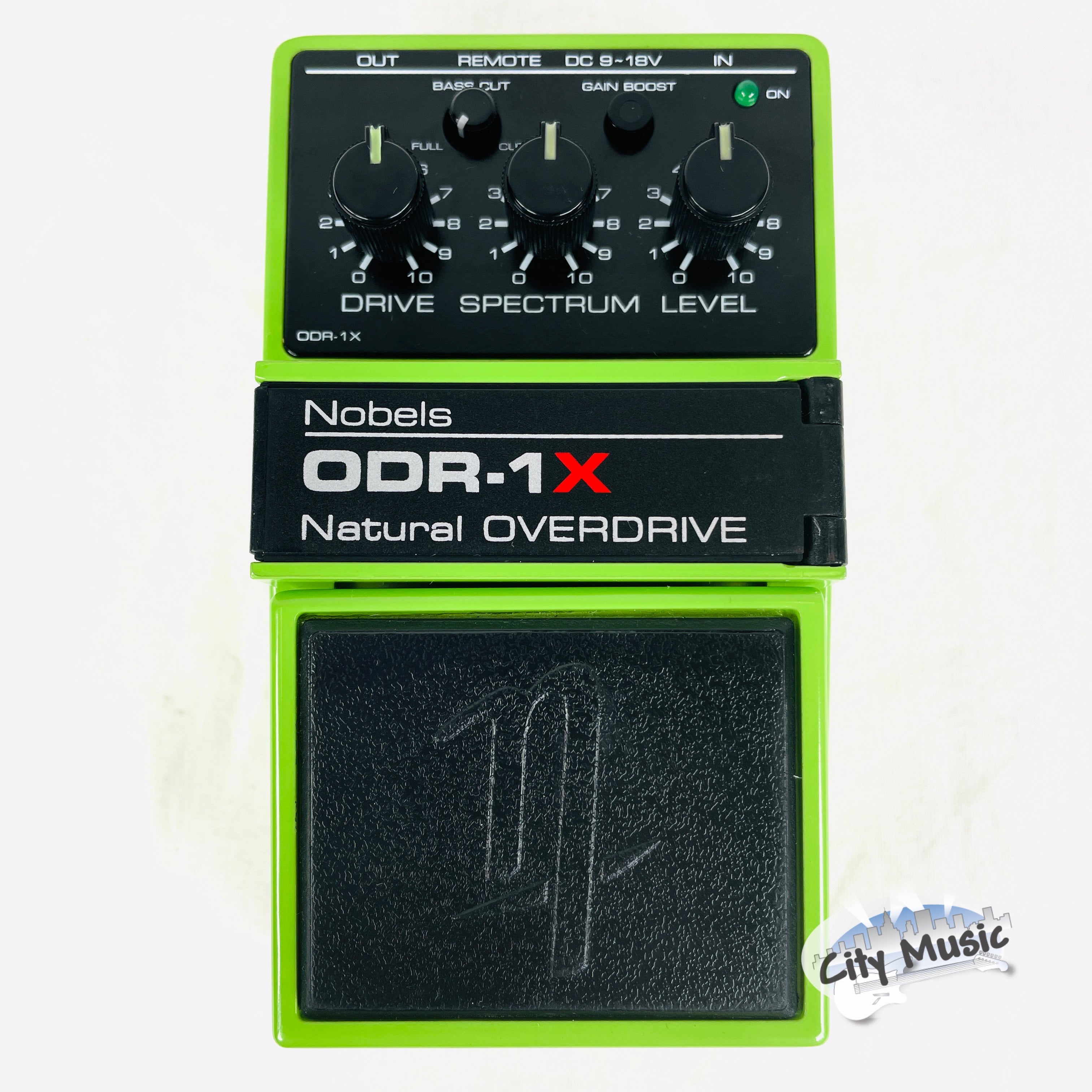 Used Nobels ODR-1X Natural Overdrive Guitar Effects Pedal в™«