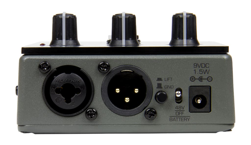 Eventide MixingLink mic preamp pedal - detail view