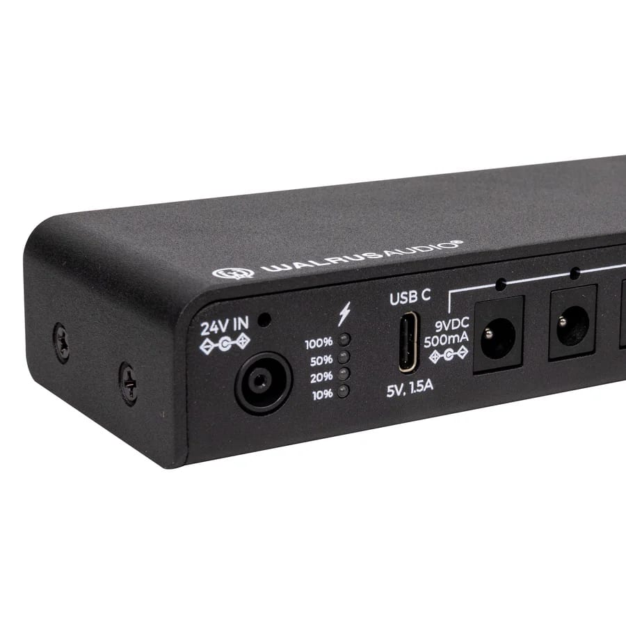 Walrus Audio Canvas Power 15 supply — included DC cables and accessories
