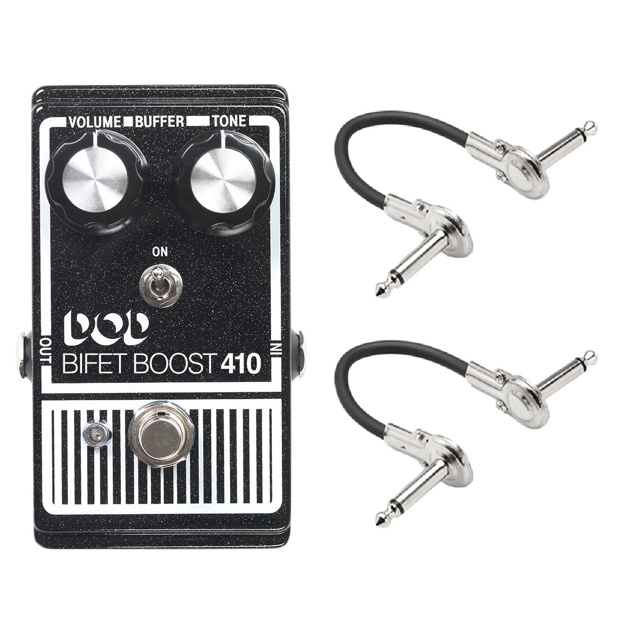 DOD Bifet Boost 410 pedal - black front view
