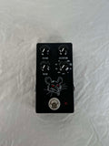 Used JHS PackRat distortion pedal - black enclosure top view
