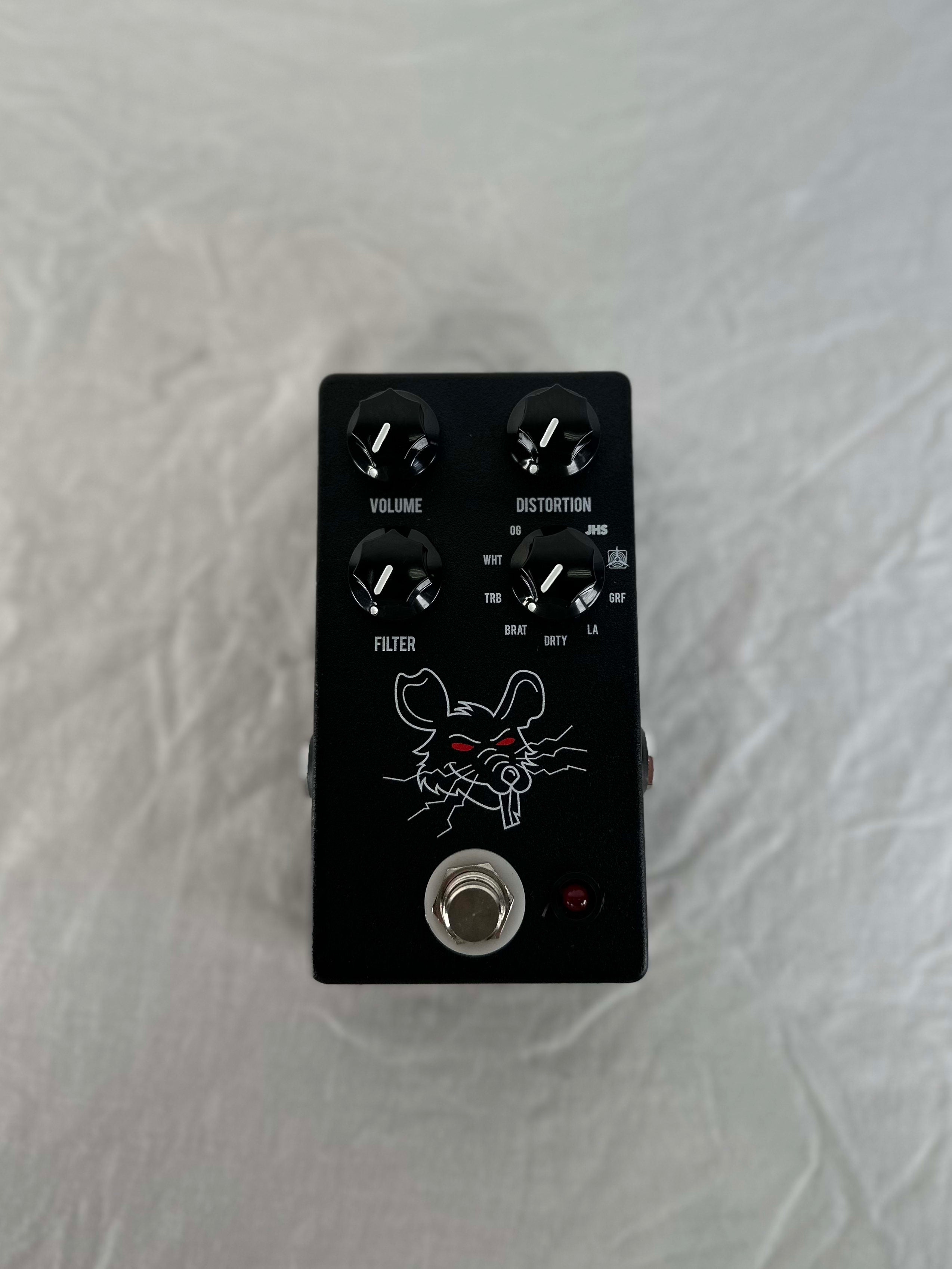 Used JHS PackRat distortion pedal - mode knob detail