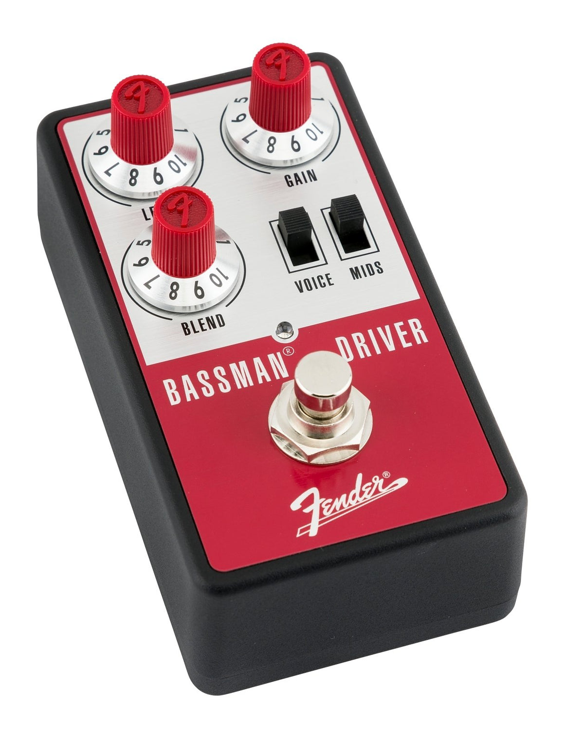 Fender Bassman Driver overdrive pedal — full product view