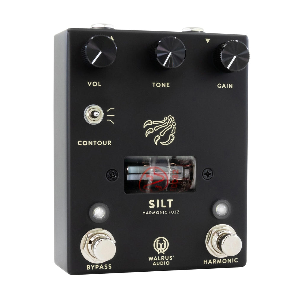 New Walrus Audio SILT Black Harmonic Tube Fuzz Guitar Effects Pedal