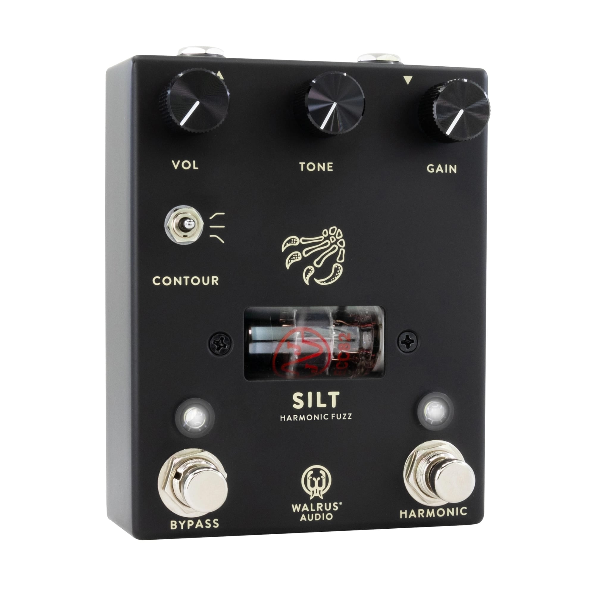 New Walrus Audio SILT Black Harmonic Tube Fuzz Guitar Effects Pedal