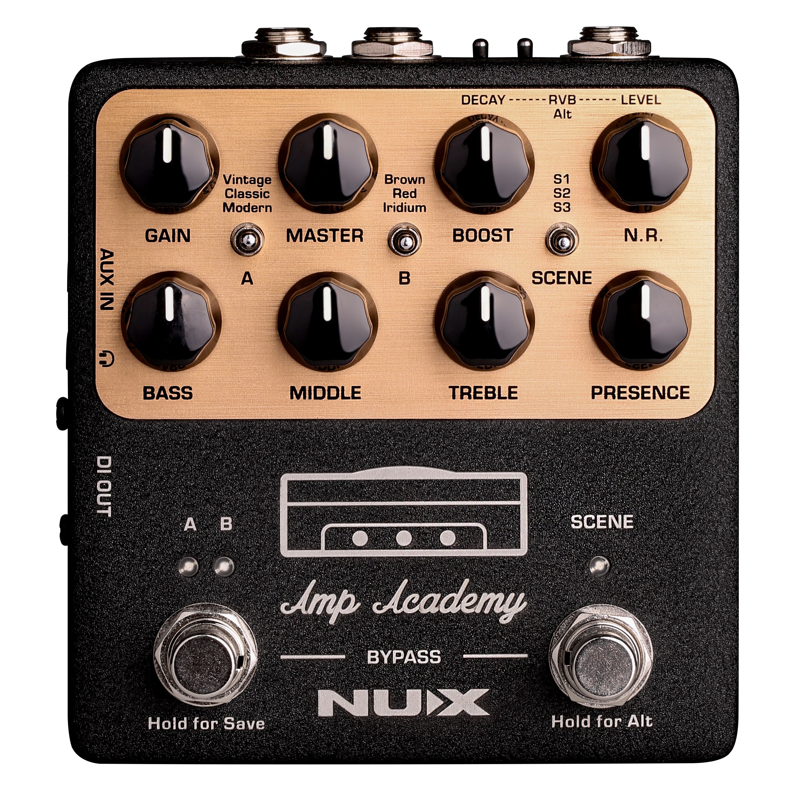 New NUX NGS-6 Amp Academy Amp Modeler Guitar Effects Pedal