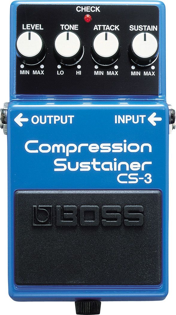 New Boss CS-3 Compression Sustainer Guitar Effects Pedal!