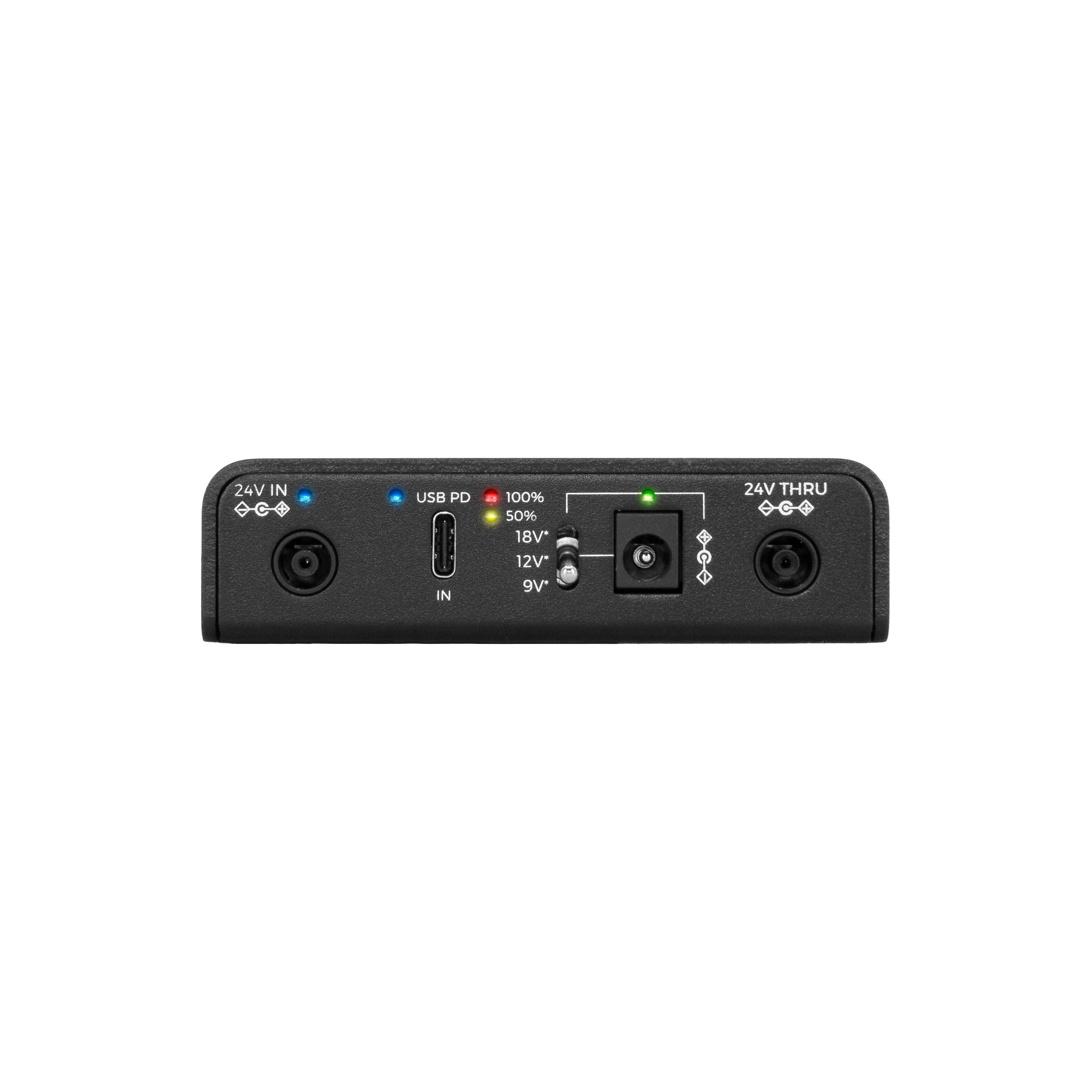 Walrus Audio Canvas Power USB power supply — LED power meter
