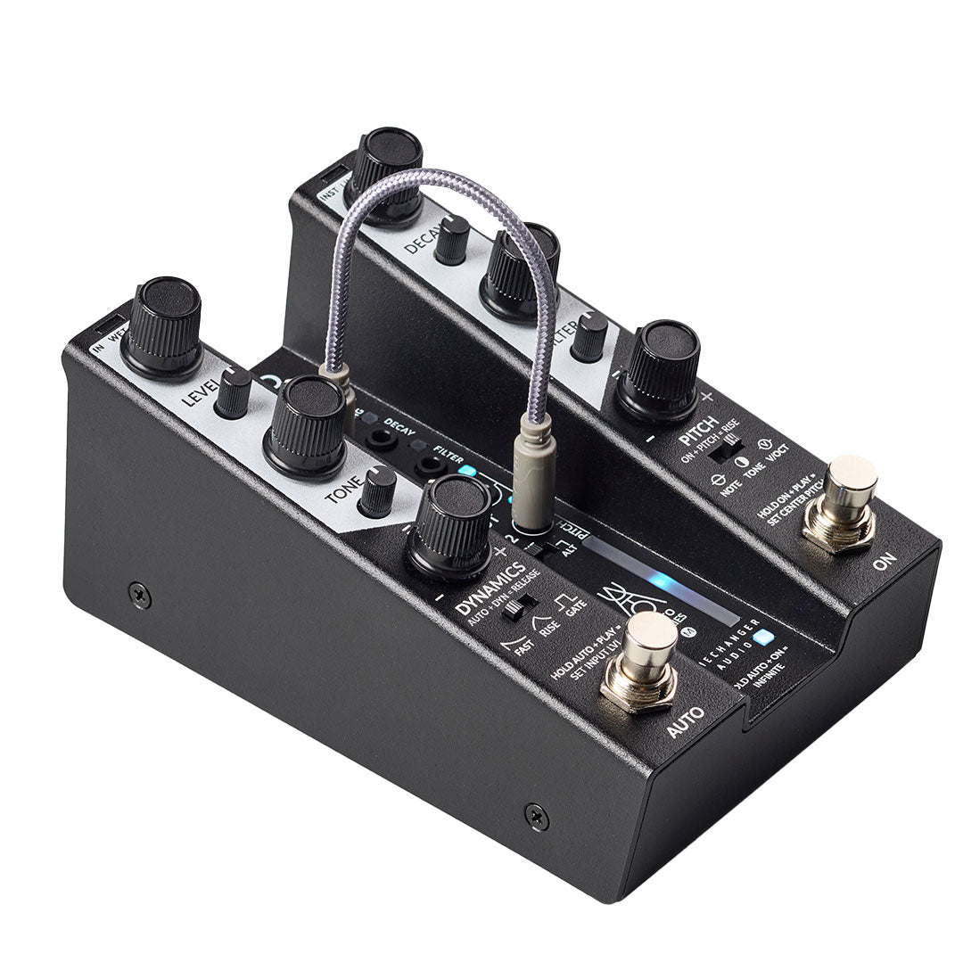 Gamechanger Audio Auto Reverb pedal pitch controls detail