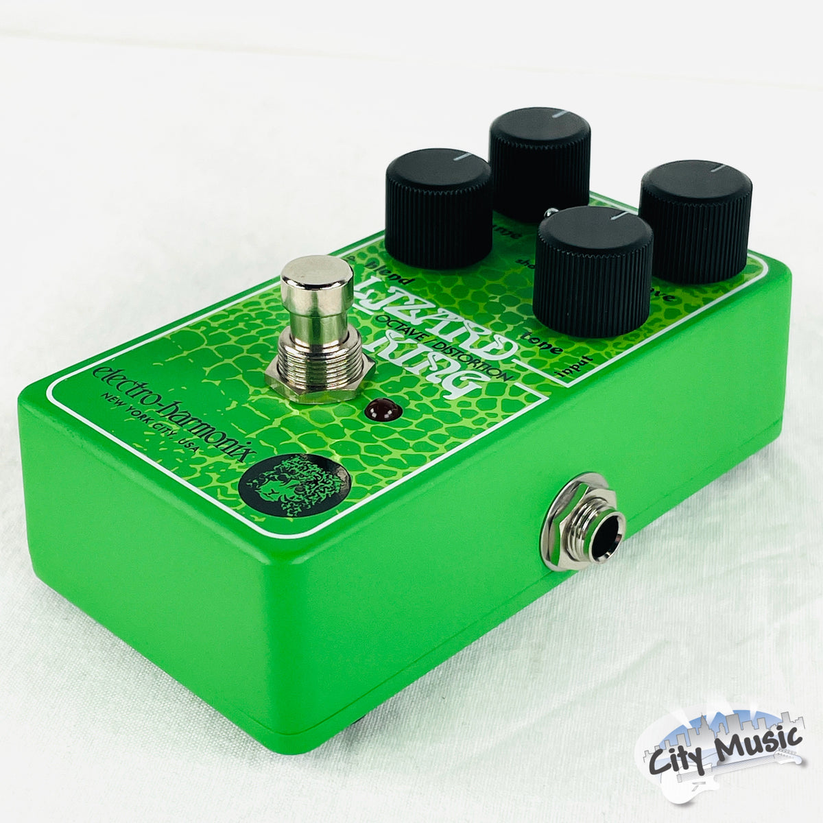 Used Electro-Harmonix EHX Lizard King Bass Octave Fuzz Guitar Effects Pedal ♫