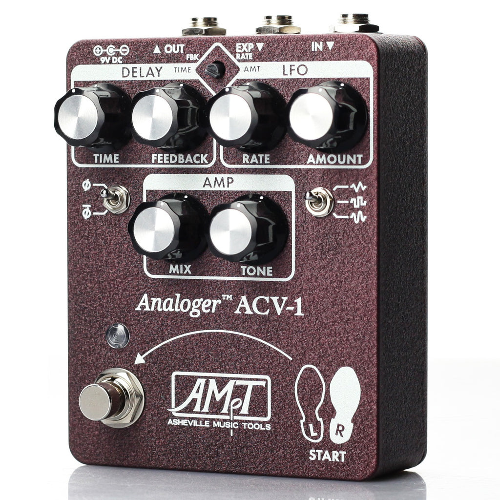 New Asheville Music Tools ACV-1 Time Warping Chorus & Vibrato Guitar Pedal