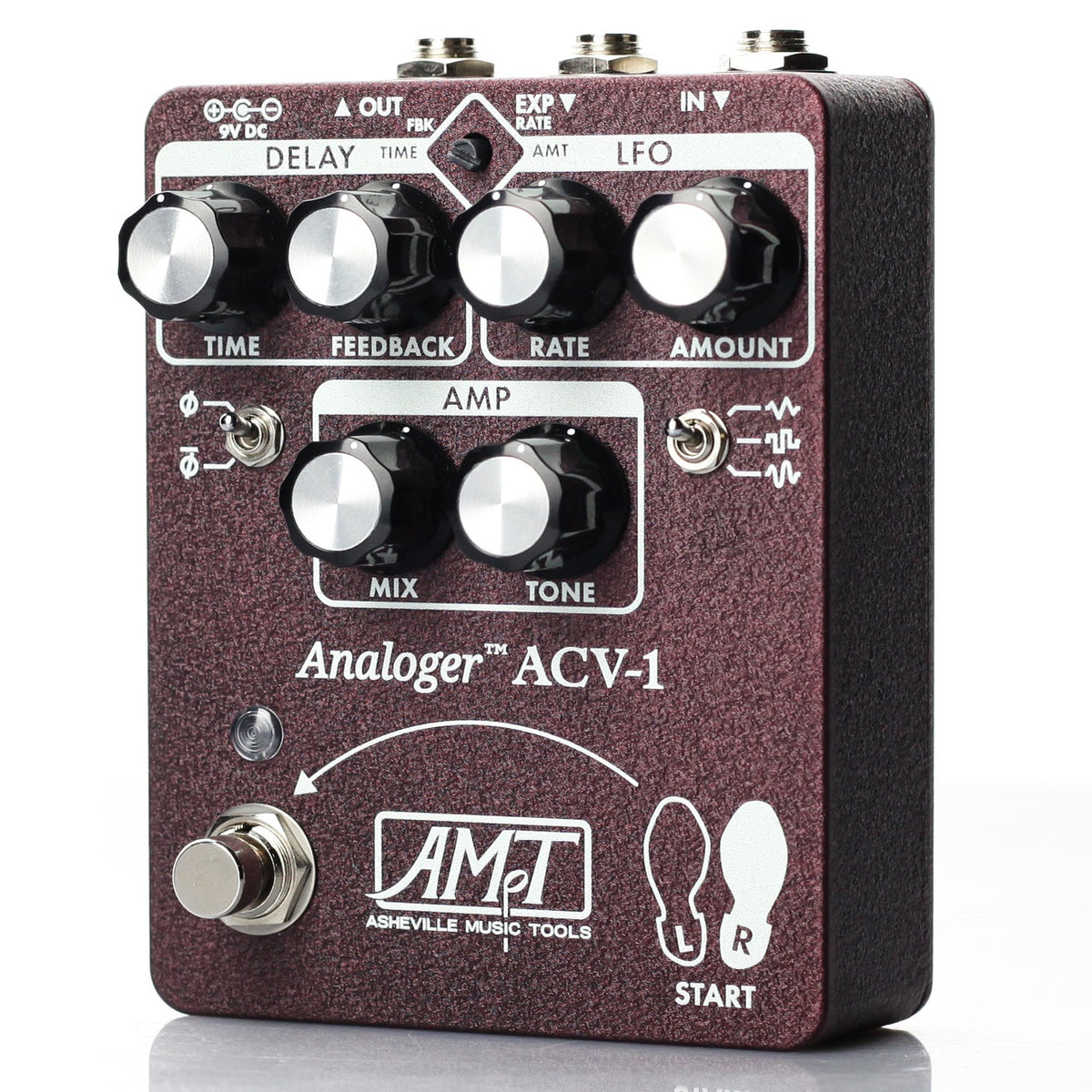 New Asheville Music Tools ACV-1 Time Warping Chorus & Vibrato Guitar Pedal