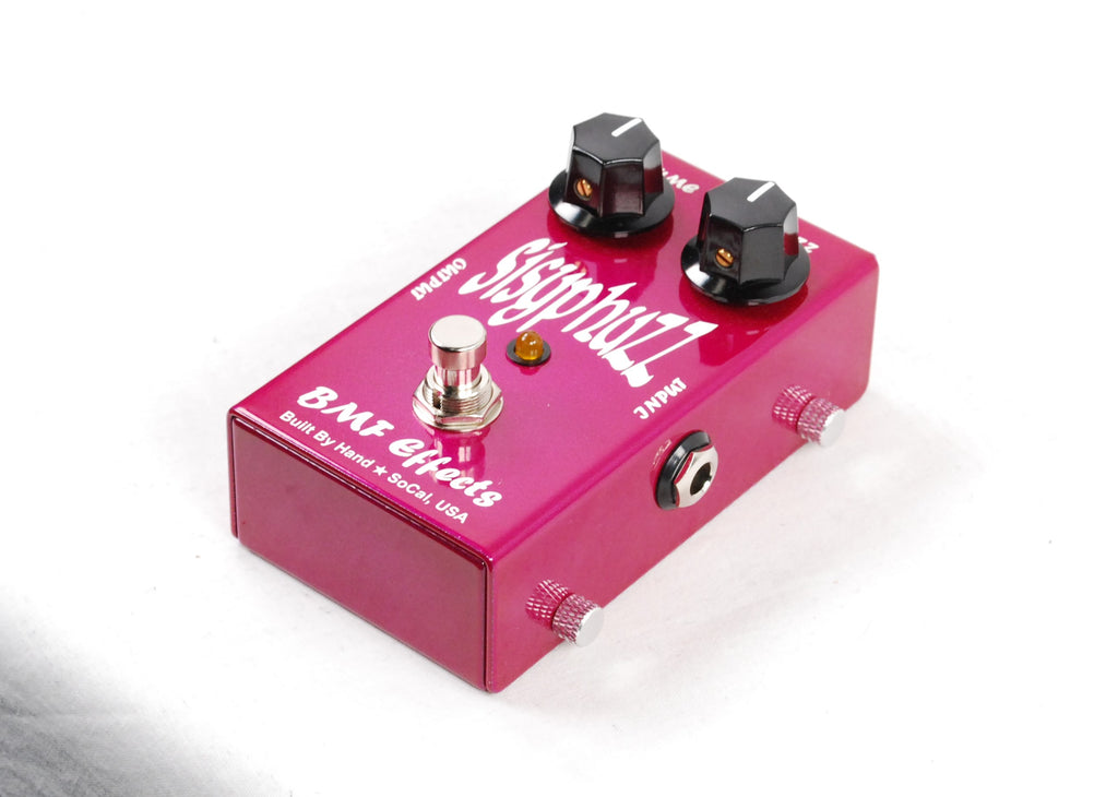 BMF Effects Sisyphuzz silicon fuzz pedal — detail view