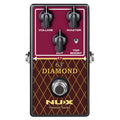 NUX 63' Diamond overdrive pedal — top view with red panel