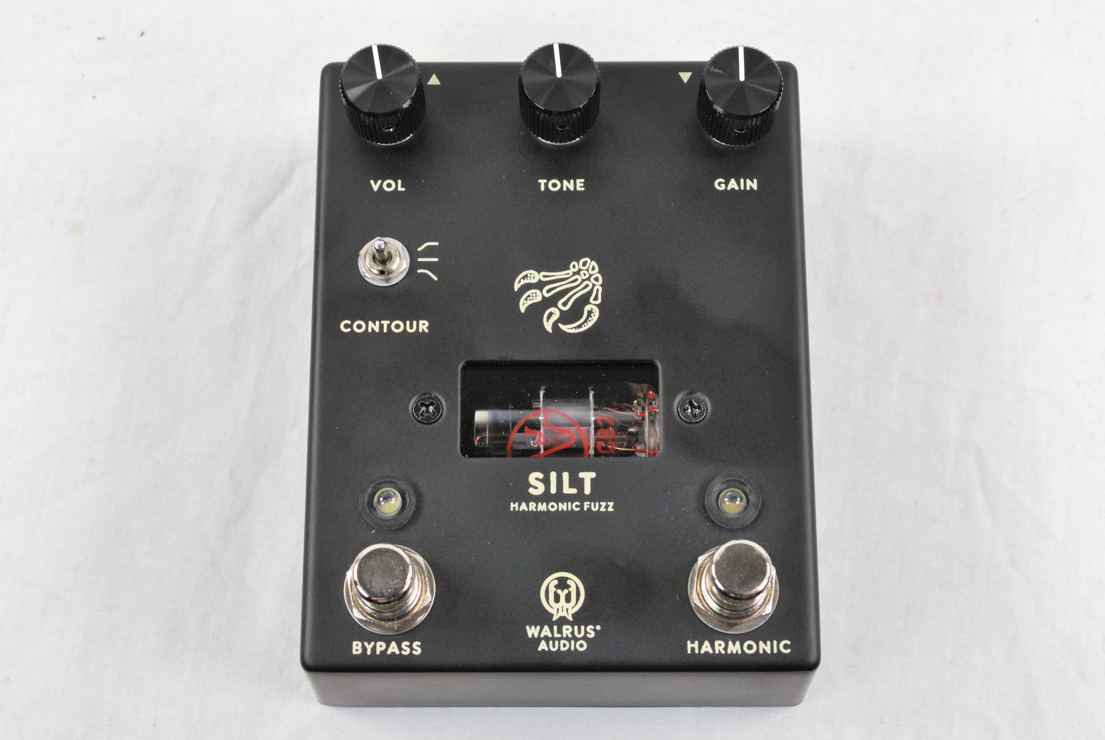 Used Walrus Audio SILT Black Harmonic Tube Fuzz Guitar Effects Pedal