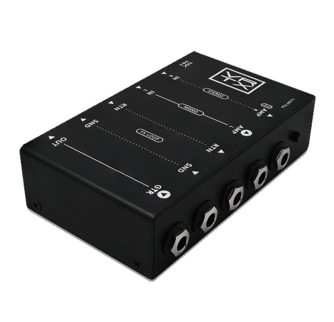 Vertex Buffer Interface pedalboard buffer — opposite side jacks
