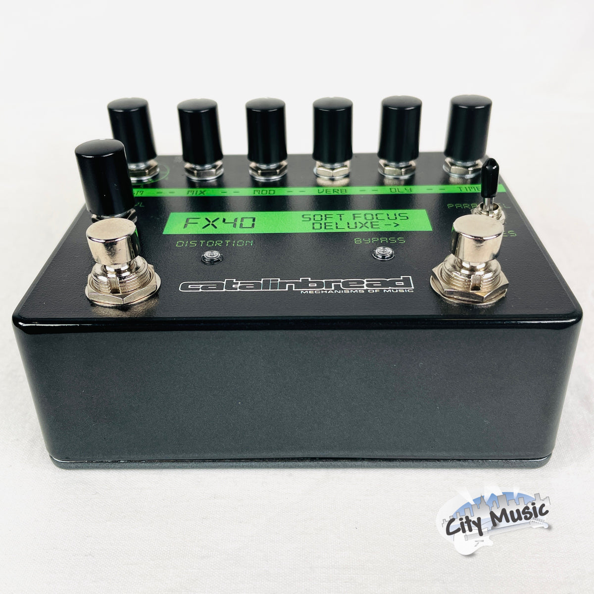Used Catalinbread Soft Focus Deluxe Shoegaze Reverb Guitar Effects Pedal ♫