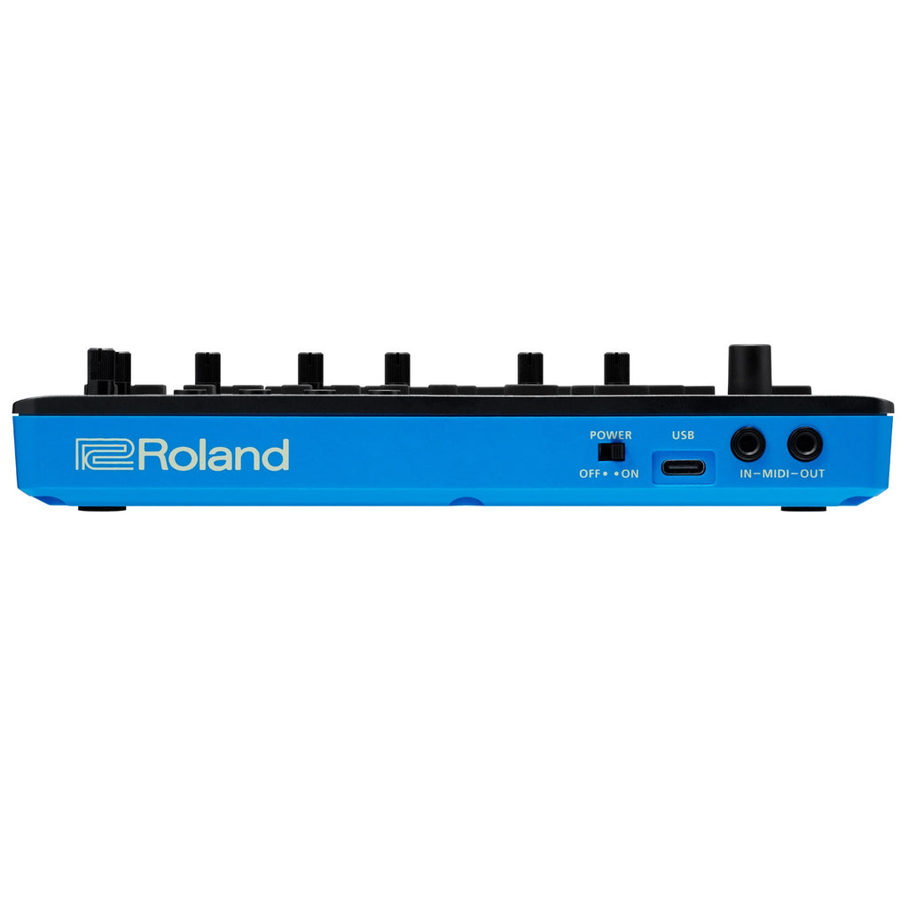 Roland Aira Compact J-6 chord synthesizer in use