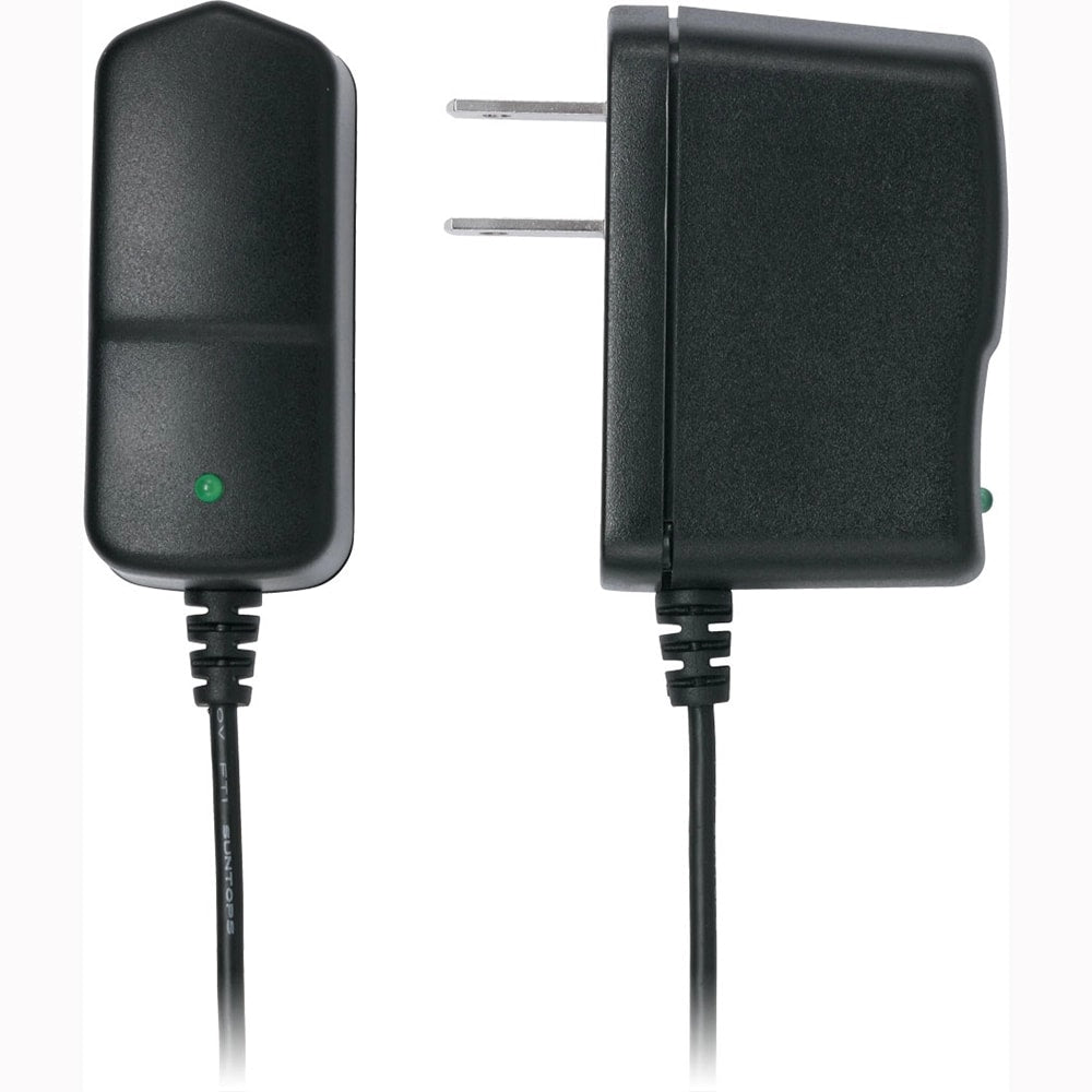 Boss PSA-120S 9V power supply adapter — black, front and side