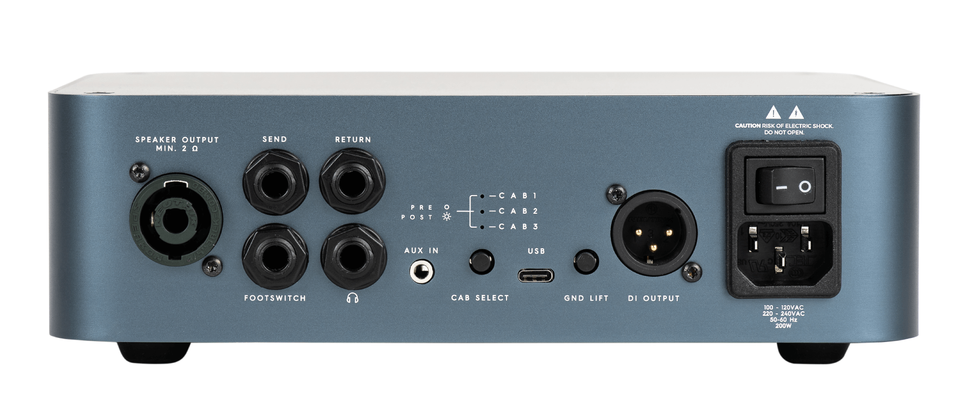 Darkglass Alpha Omega 500 bass amplifier head — product detail view