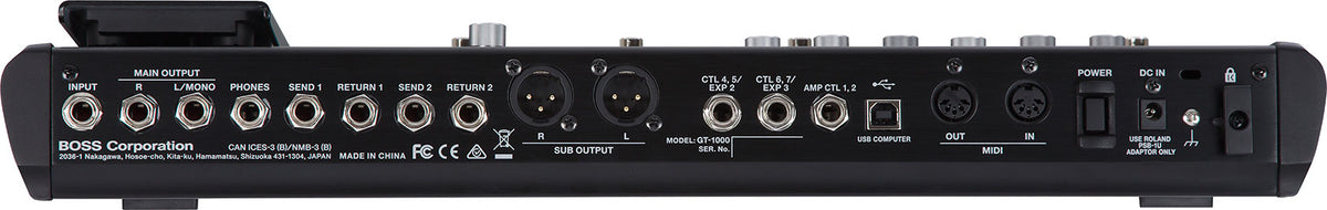 New Boss GT-1000 Guitar Multi Effects Processor Pedal