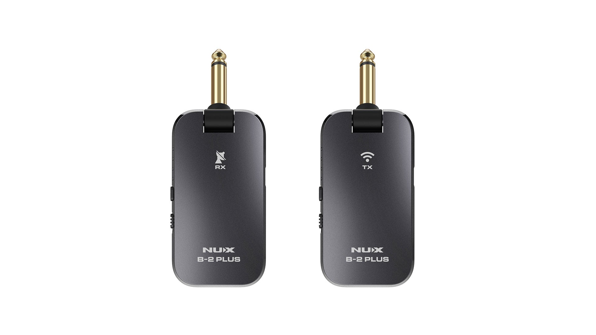 NUX B-2 Plus wireless guitar system — in use on guitar