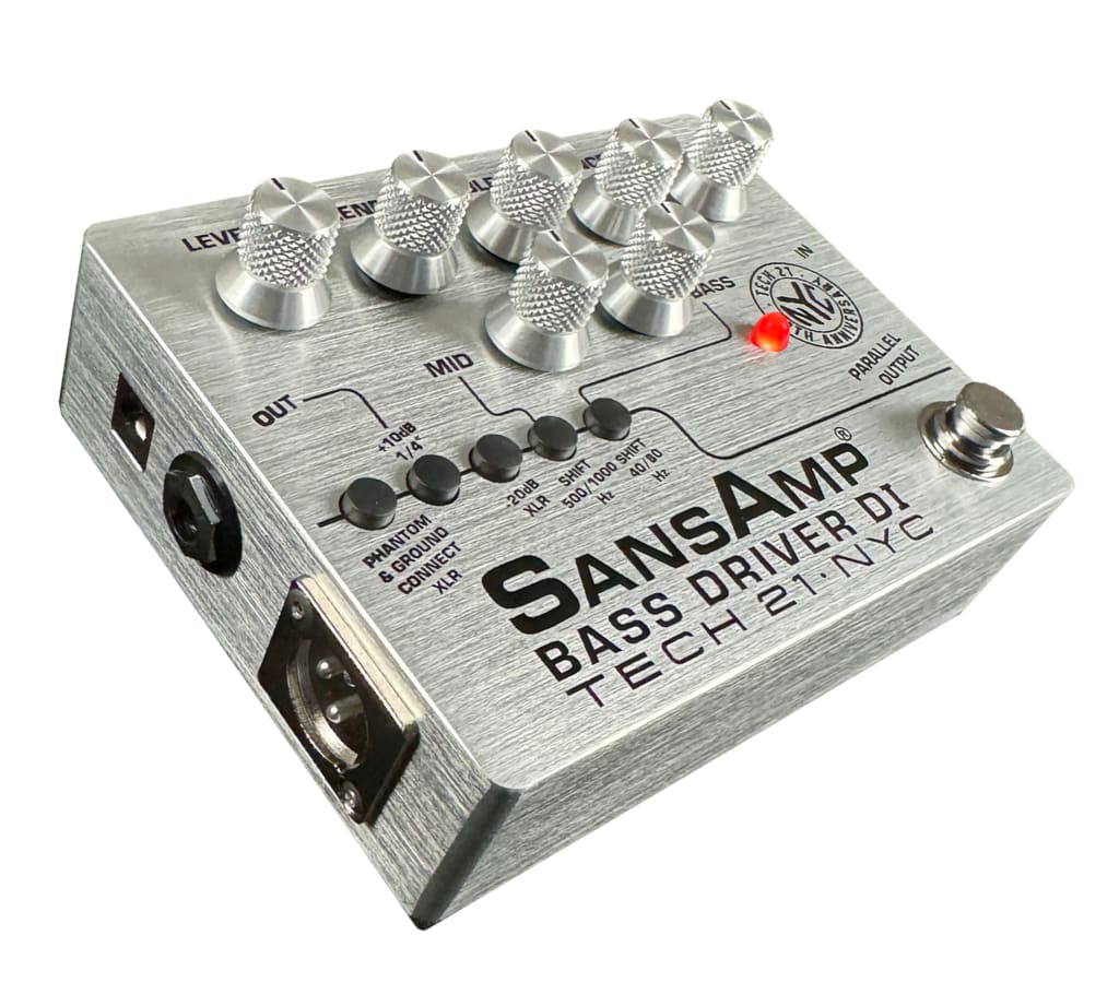 New Tech 21 SansAmp Bass Driver DI V2 30th Anniversary Limited Edition Pedal