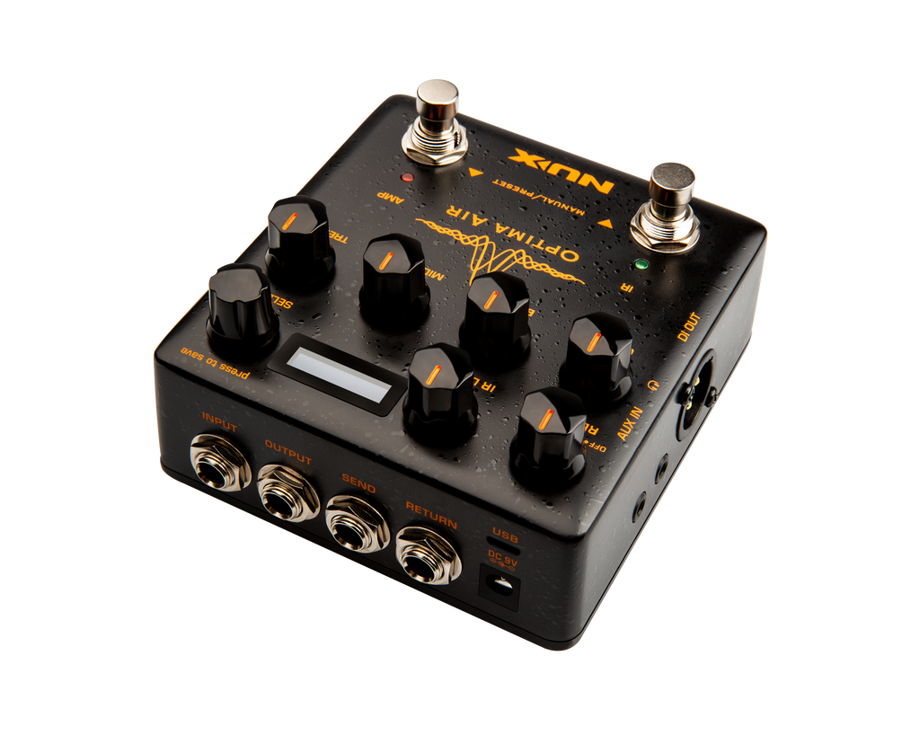 New NUX NAI-5 Optima Air Acoustic Guitar Simulator Effects Pedal