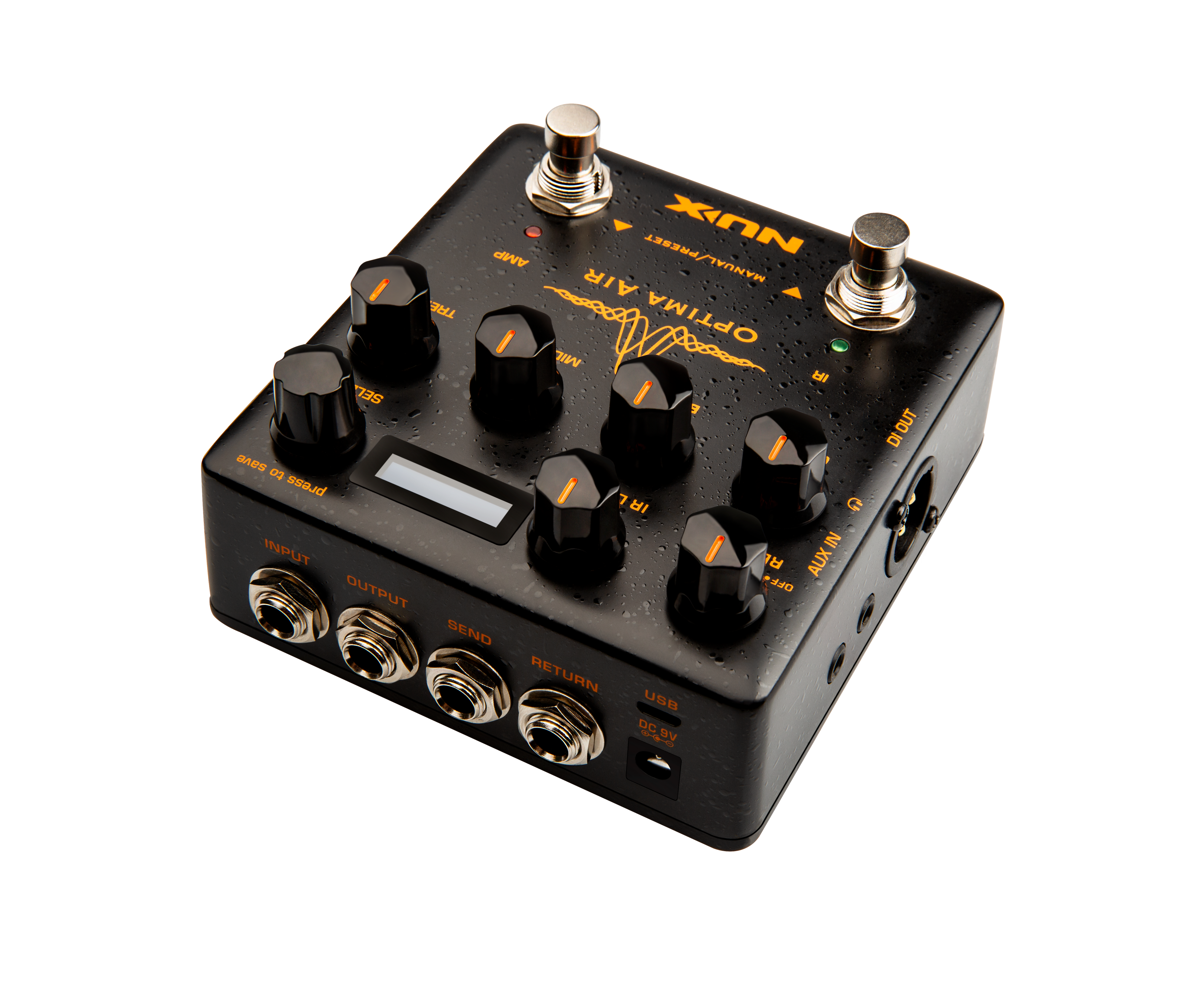 New NUX NAI-5 Optima Air Acoustic Guitar Simulator Effects Pedal