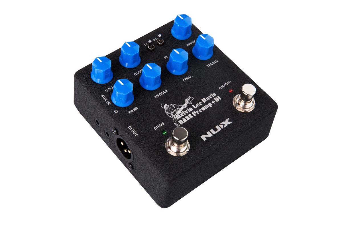 NUX NBP-5 bass preamp DI — XLR DI output and connections