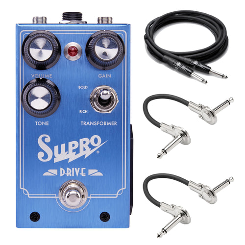 New Supro 1305 Drive Analog Overdrive Guitar Effects Pedal