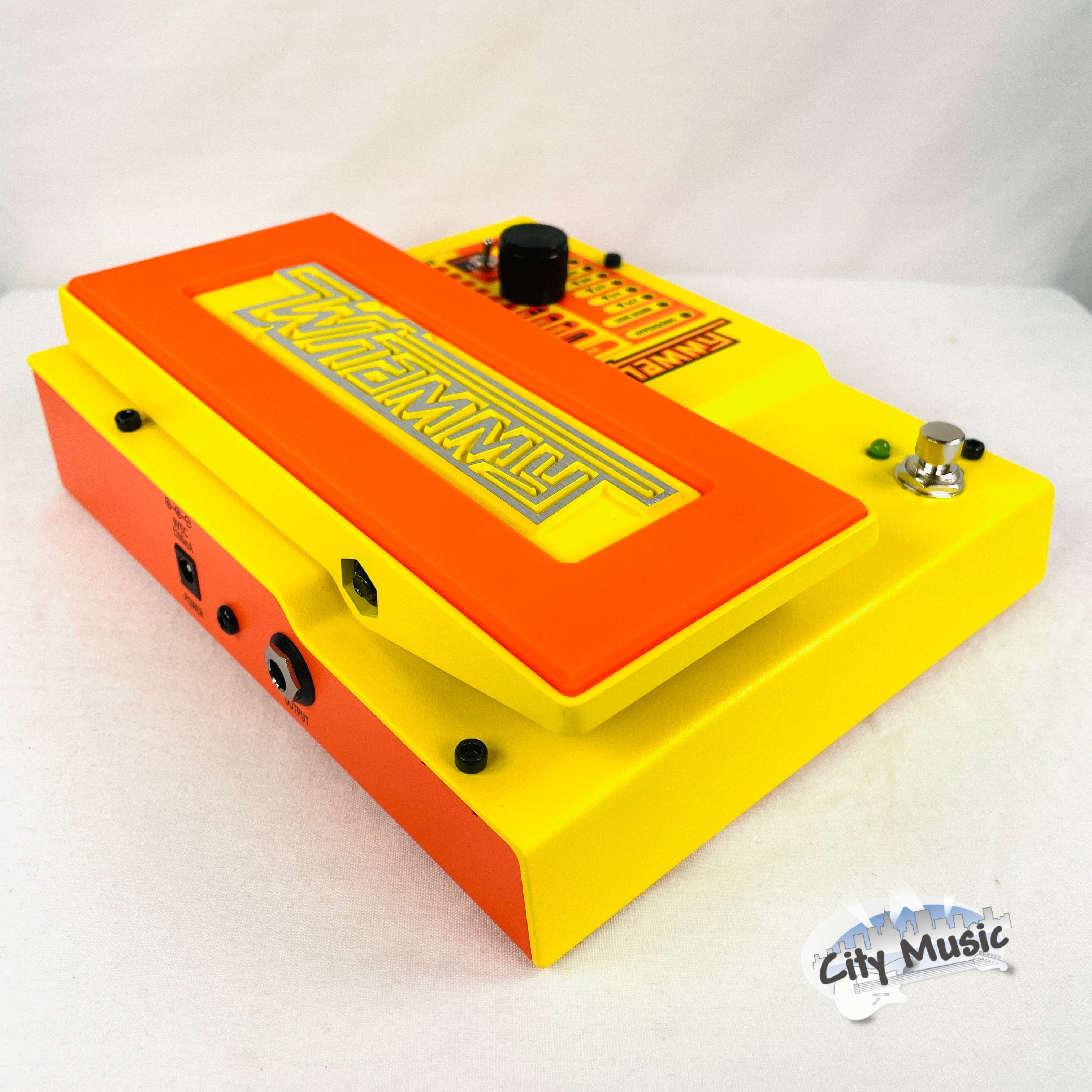 DigiTech MonoNeon Whammy pitch shift pedal — angled view