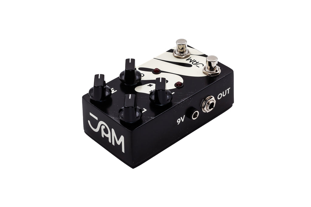 JAM Pedals Rattler Bass mk.2 distortion pedal - enclosure detail