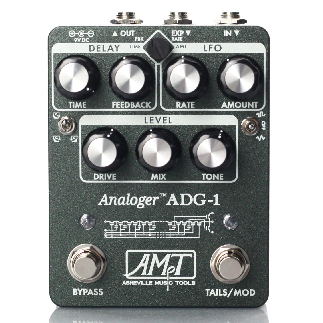 New Asheville Music Tools ADG-1 Analog Delay Guitar Effects Pedal