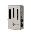 Darkglass Element cabsim headphone amp — silver, angled front view