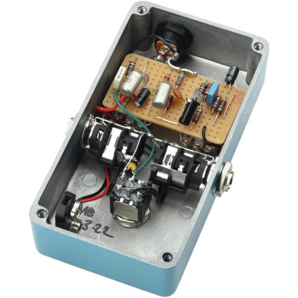 British Pedal Company Zonk Machine fuzz pedal — packaging and certificate