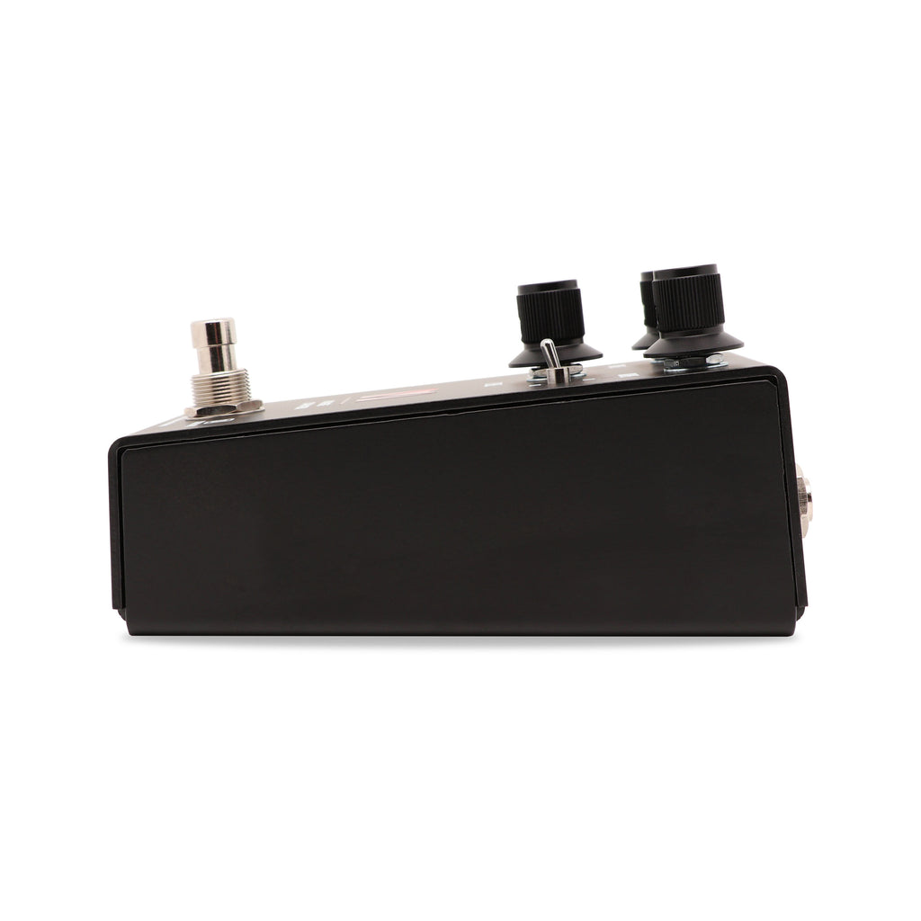 Keeley Muse Driver overdrive pedal — AT/RK toggle switches