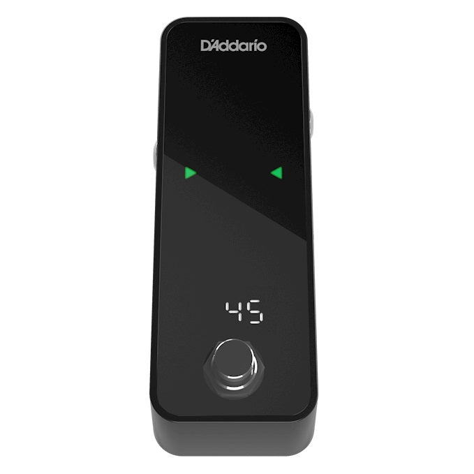 D'Addario CT-23 Pedal Tuner Plus footswitch and display detail