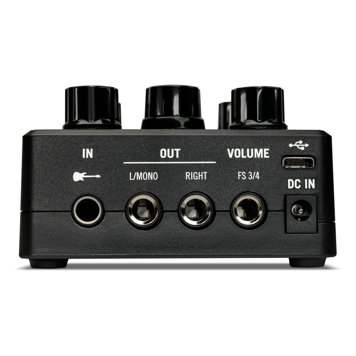 Line 6 POD Express Black — side profile view