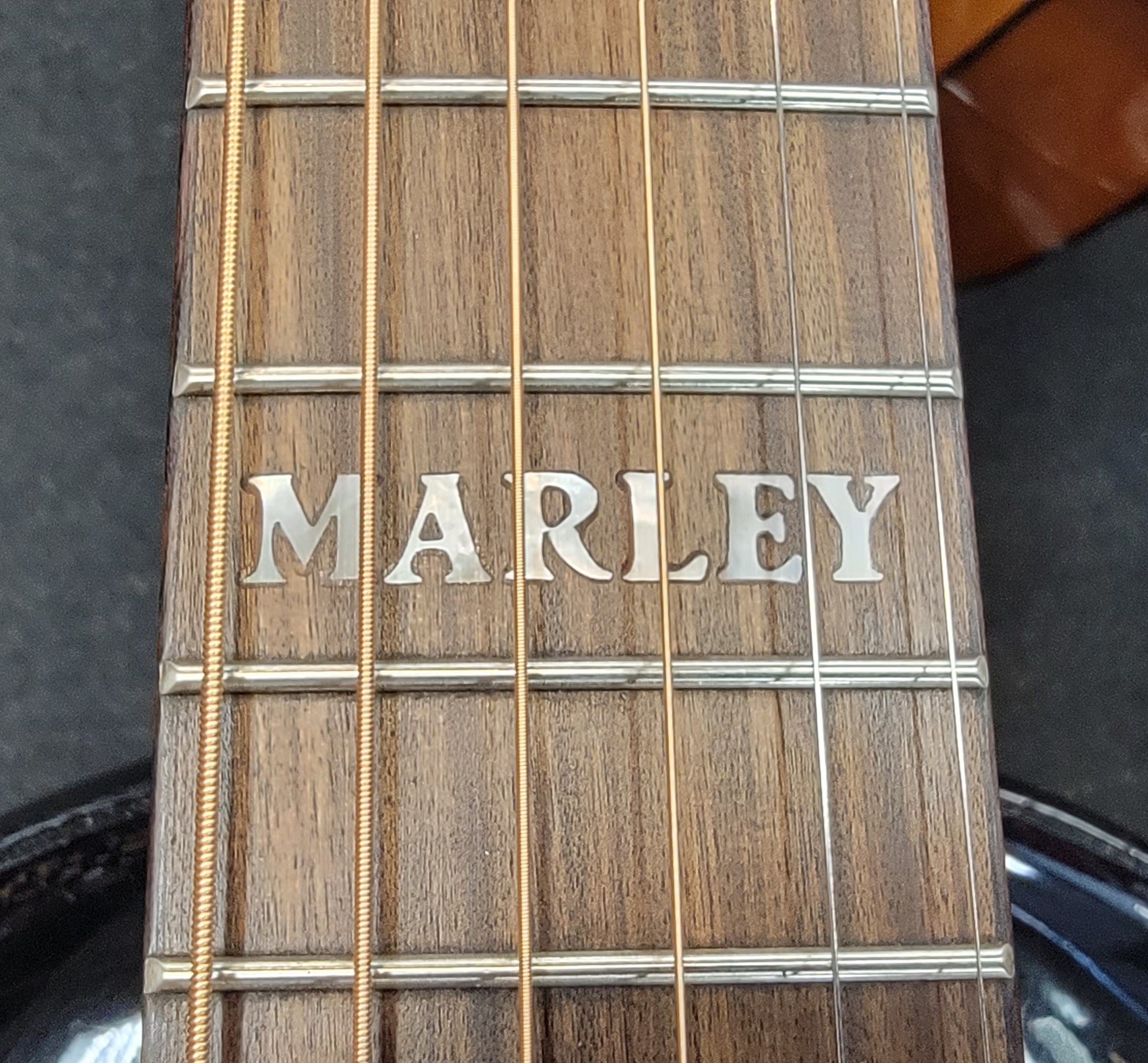 Guild A-20 Bob Marley Acoustic Guitar — complete open box contents